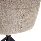 Chaise pivotante Kick Fer - Beige