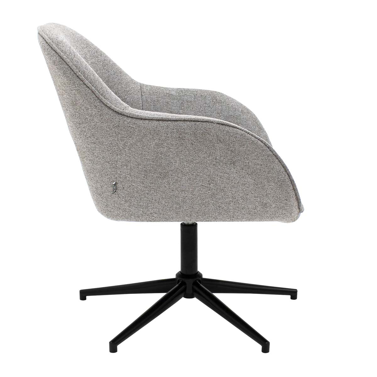 Kick draaifauteuil Lux - Grijs