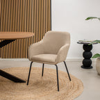 Chaise de salle à manger Kick Daan - Beige