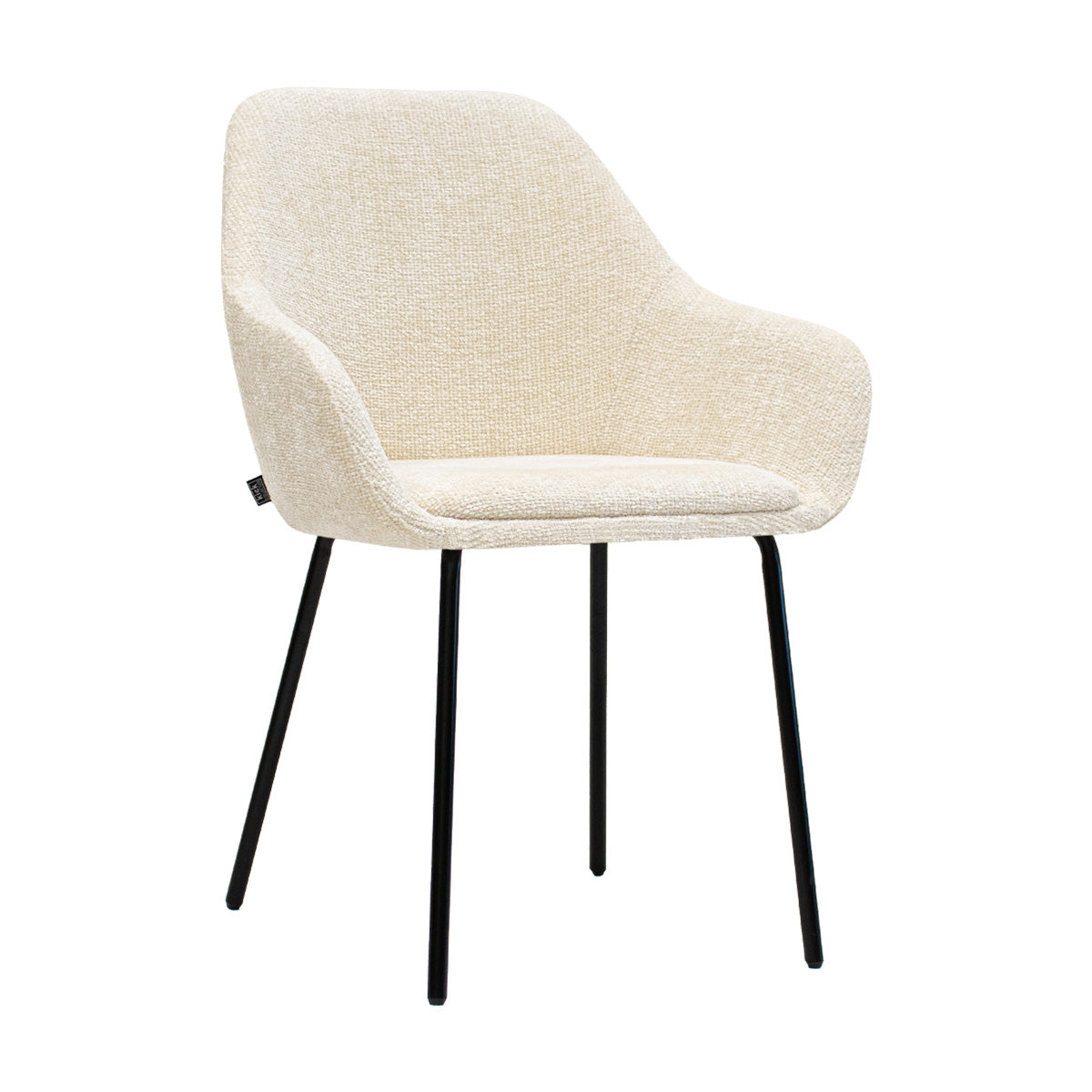 Chaise de salle à manger Kick Odin - Crème