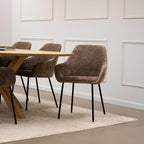 Chaise de salle à manger Kick Odin - Crème