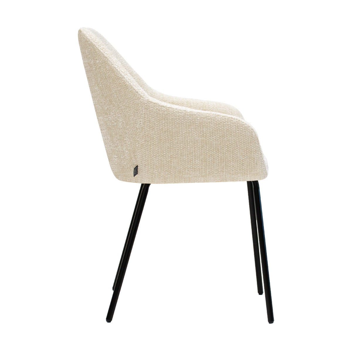 Chaise de salle à manger Kick Odin - Crème