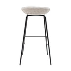Kick Barhocker Riga - 80 cm - Grau