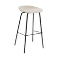 Kick Barhocker Riga - 80 cm - Champagner