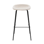 Kick Barhocker Riga - 80 cm - Champagner