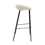 Kick Barhocker Riga - 80 cm - Champagner