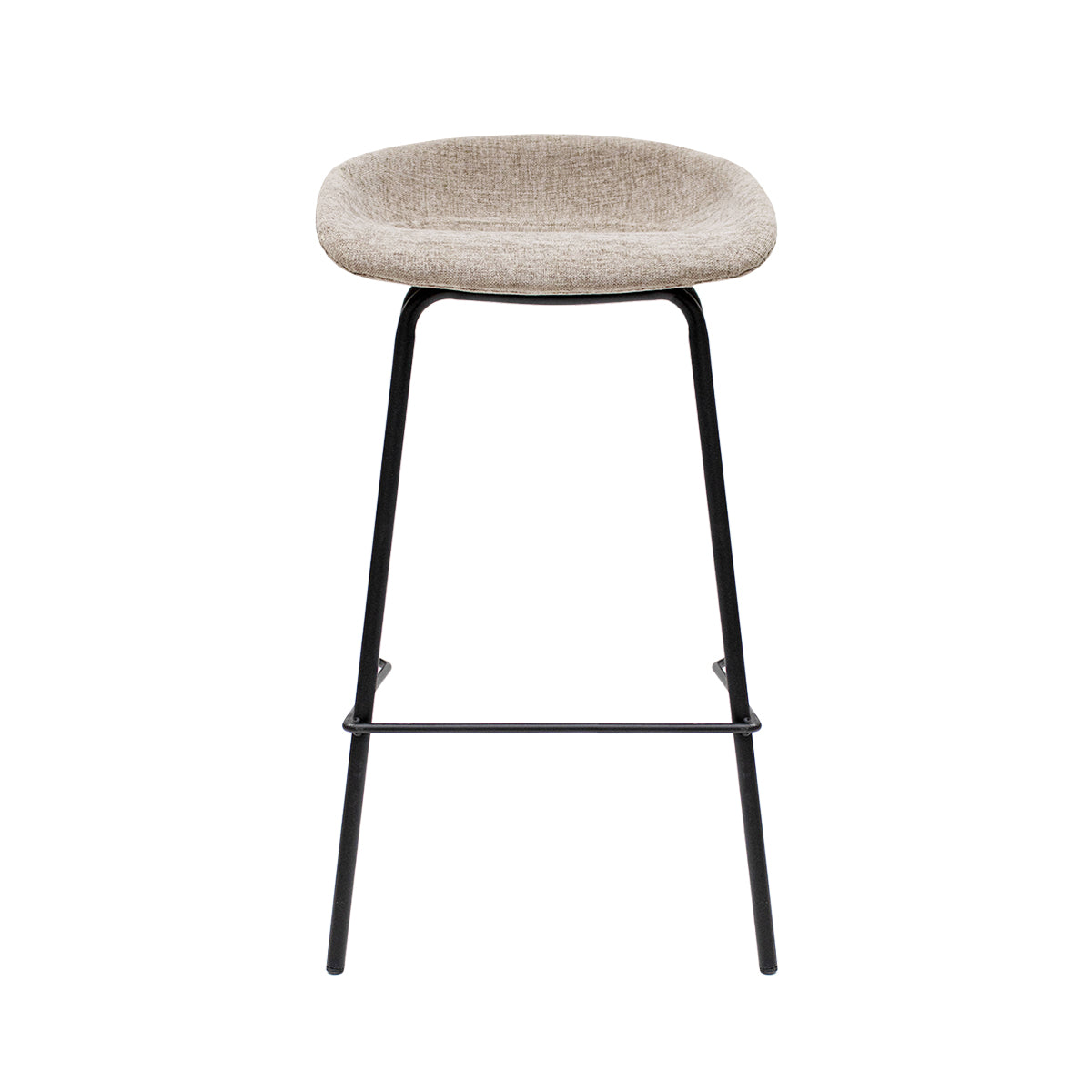 Kick Barhocker Riga - 70 cm - Taupe