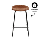 Kick Barhocker Riga - 70 cm - Terra
