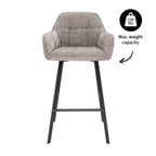 Kick Barhocker Lynn - Grau