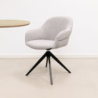 Chaise pivotante Kick Noel - Gris
