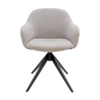 Chaise pivotante Kick Noel - Gris