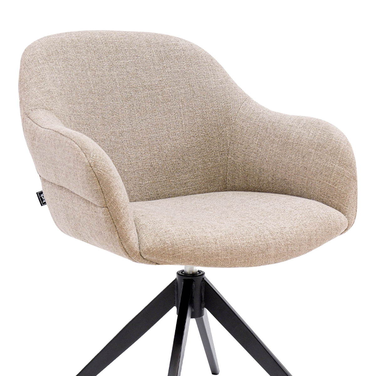 Kick draaistoel Noel - Taupe