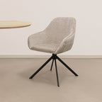 Kick draaistoel Jule - Beige
