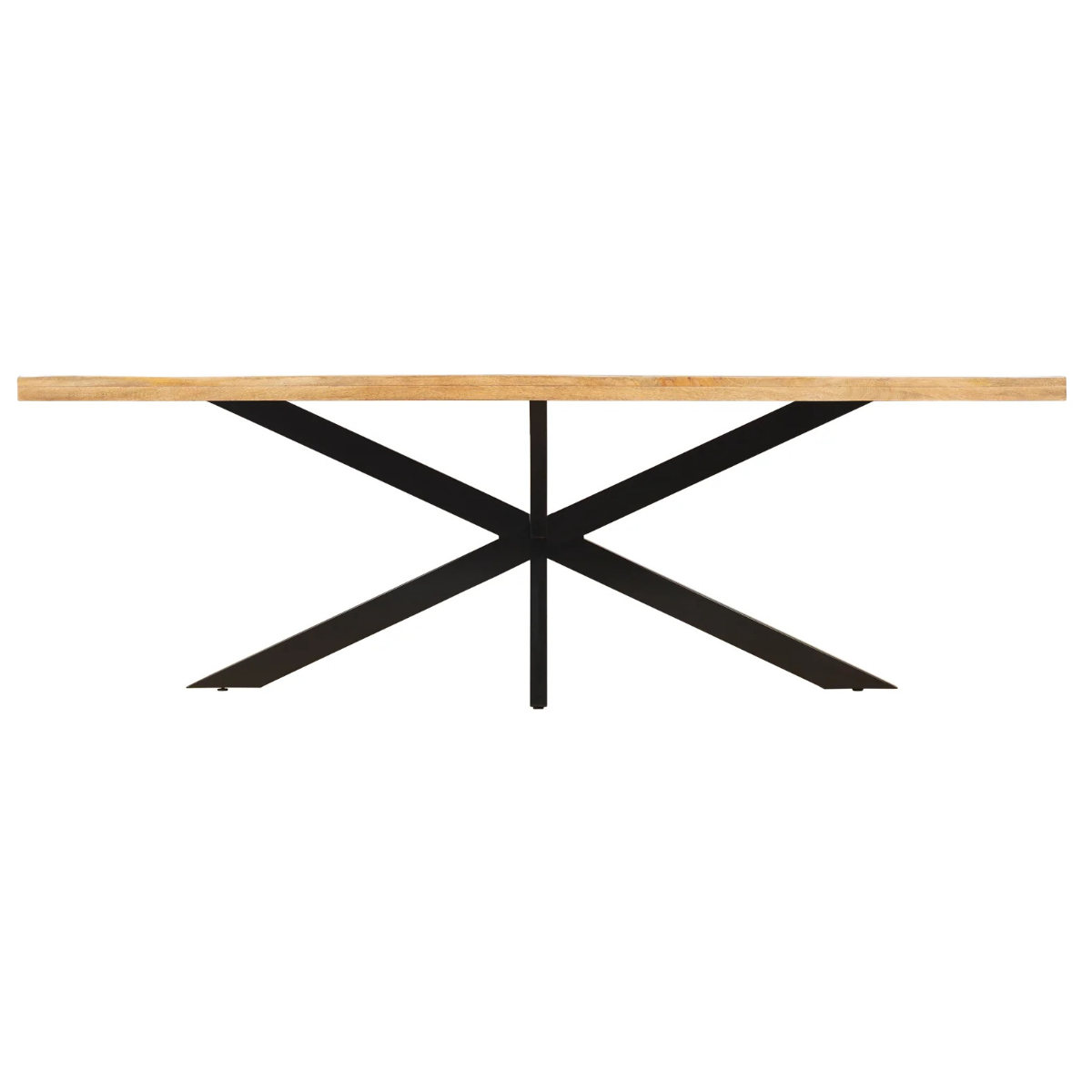 Eettafel Rechthoek Hugo Mangohout Naturel