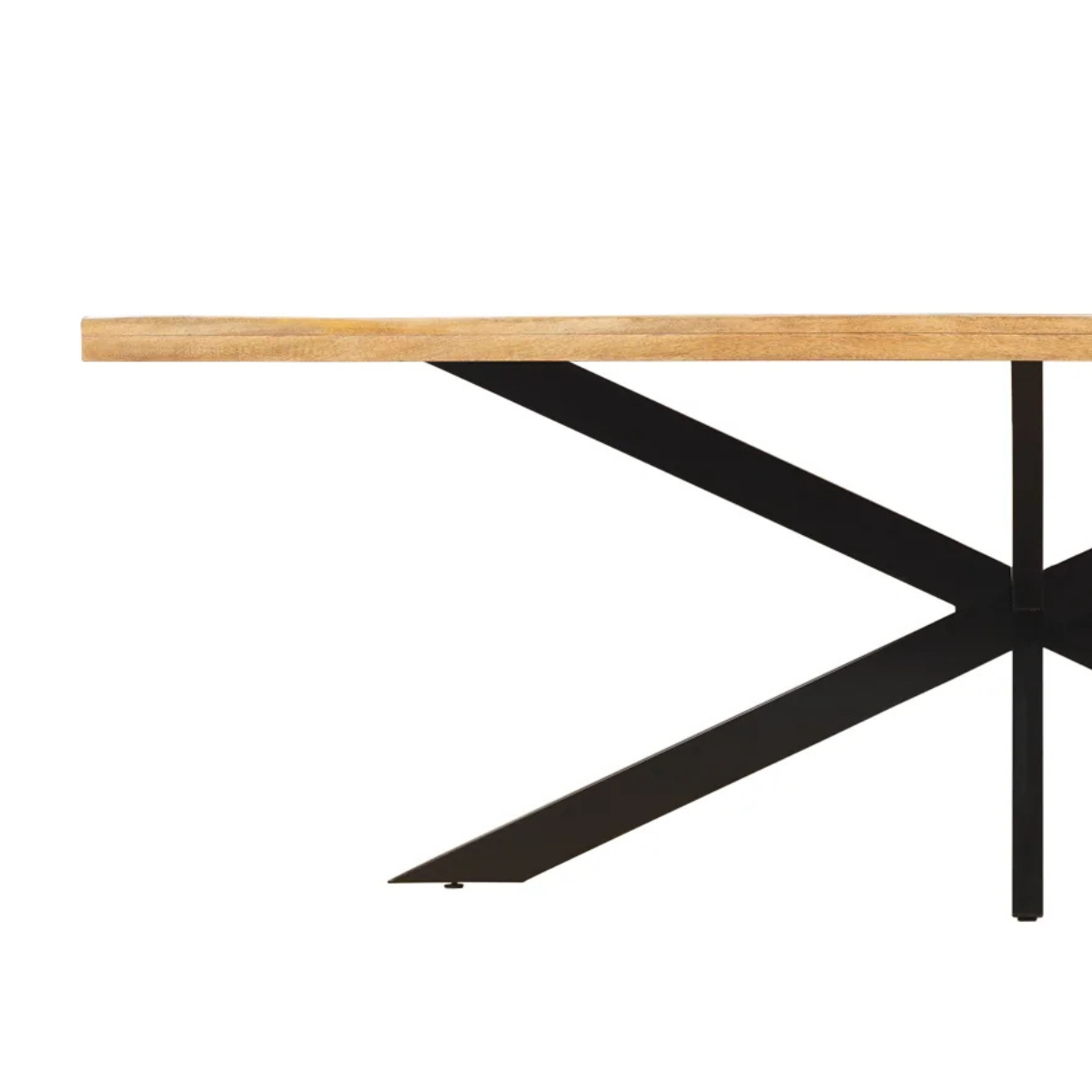 Eettafel Rechthoek Hugo Mangohout Naturel