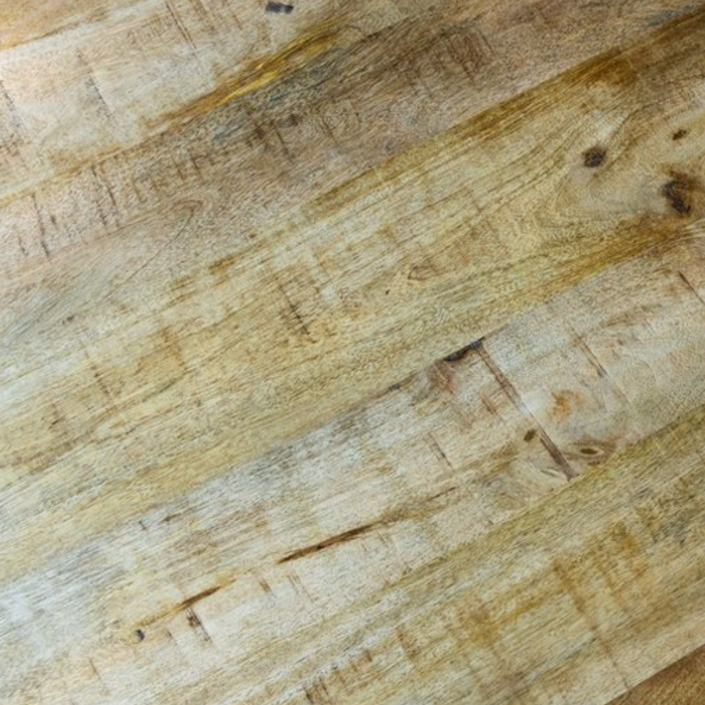 Mangohout Tafel Edwin Rond Naturel BB