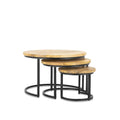 Table basse Rylee, lot de 3