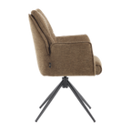 Chaise de salle à manger Sem Tresor 77 vert mousse