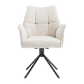 Chaise de salle à manger Sem Tresor 22 écru