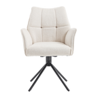 Chaise de salle à manger Sem Tresor 22 écru