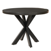 Eettafel Rond Edwin Mangohout Zwart