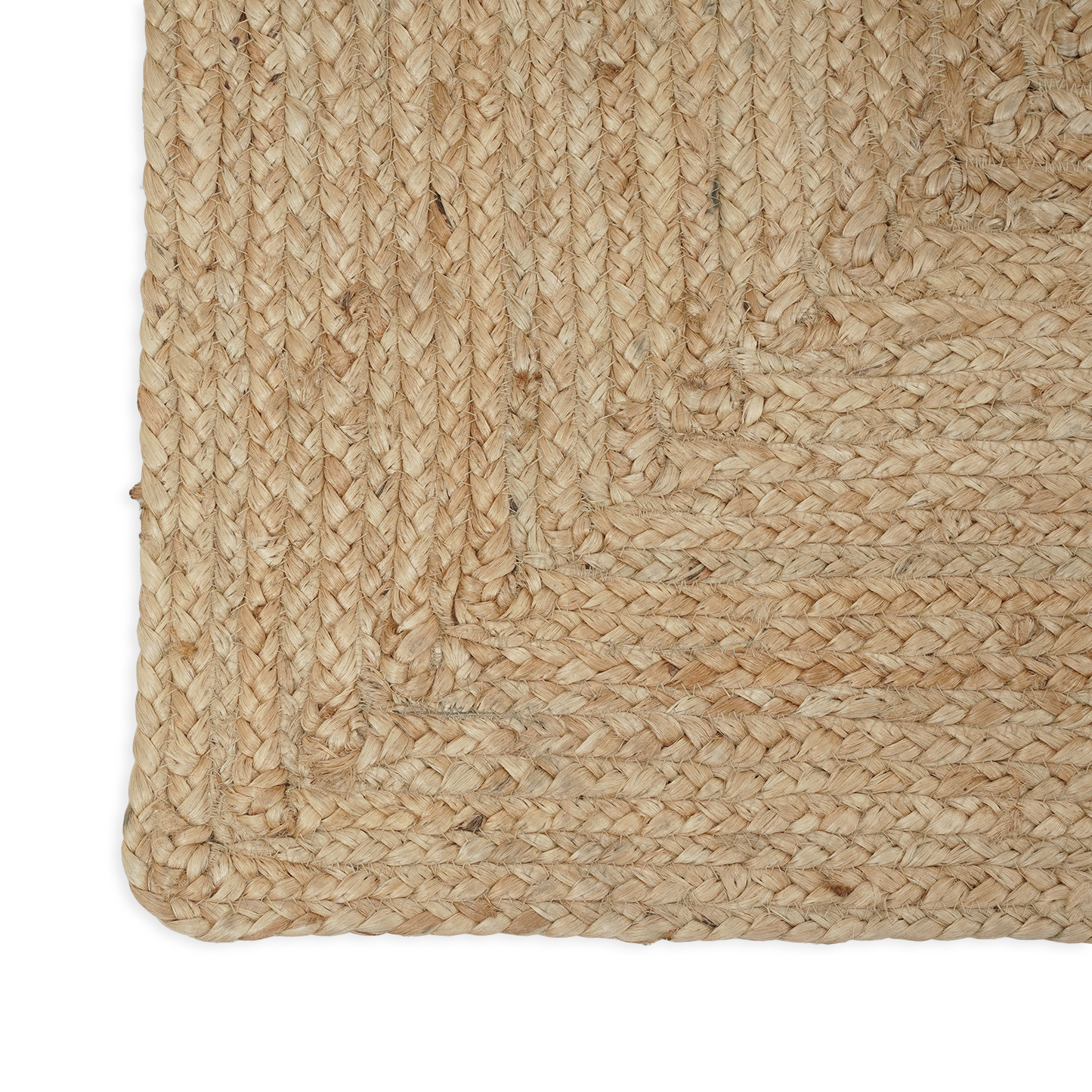 Rechthoek Jute Rug Naturel - 230 x 160 cm