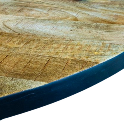Mangohout Tafel Edwin Rond Naturel BB
