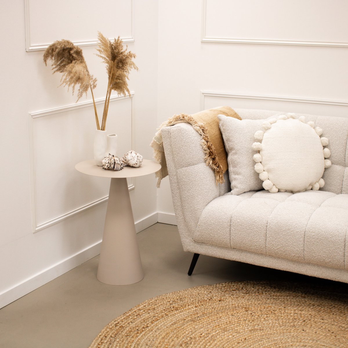 Table d'appoint Kick Vic haute - Beige