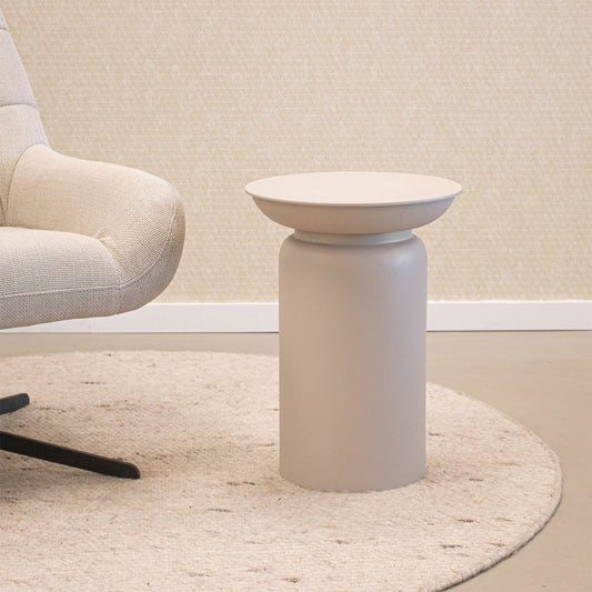Kick bijzettafel Clay - Beige