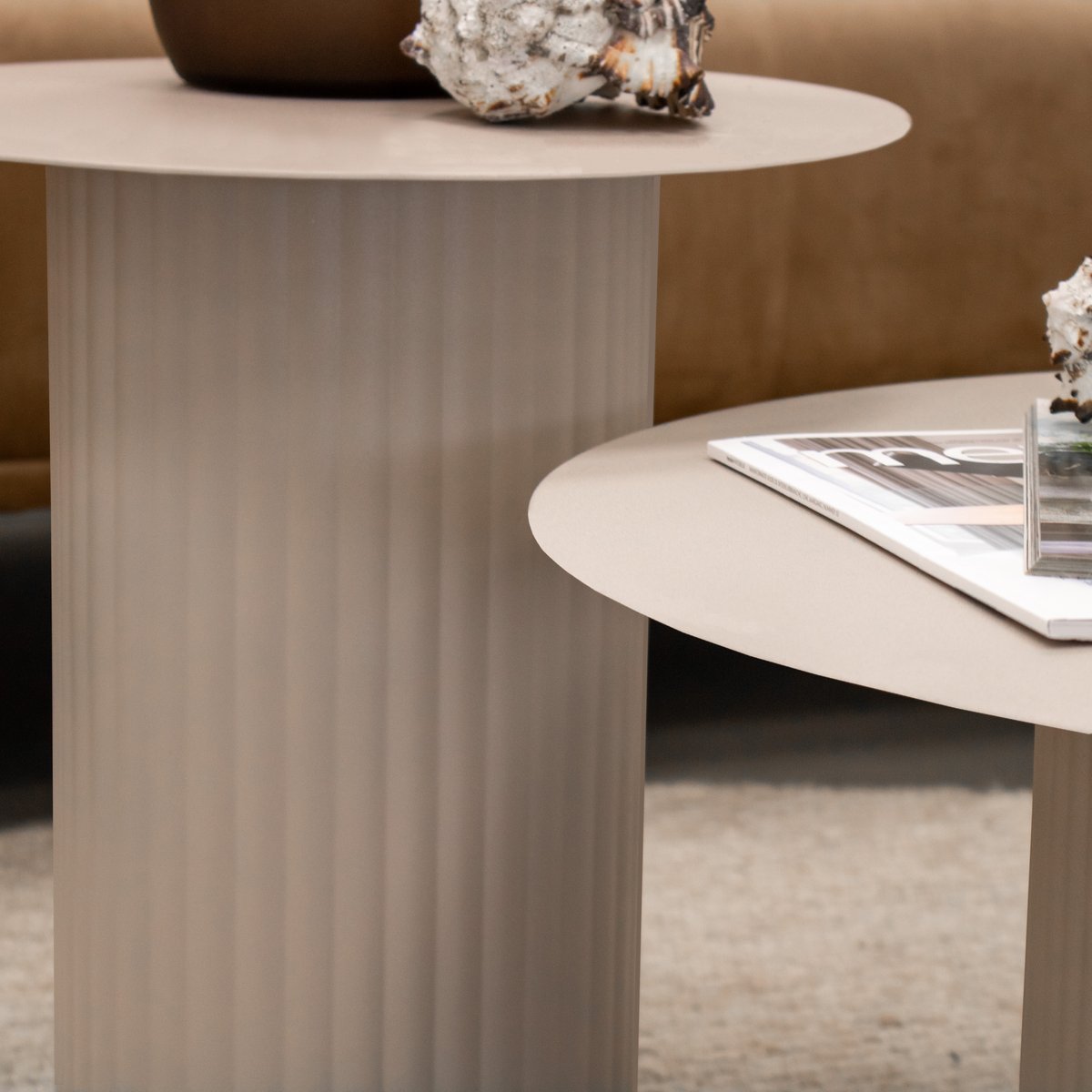 Kick bijzettafel Tilo - M - Beige