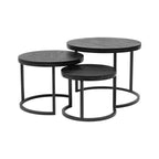 Set de tables basses Kick Dana - Noir