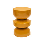 Table d'appoint Kick Esra - Jaune ocre