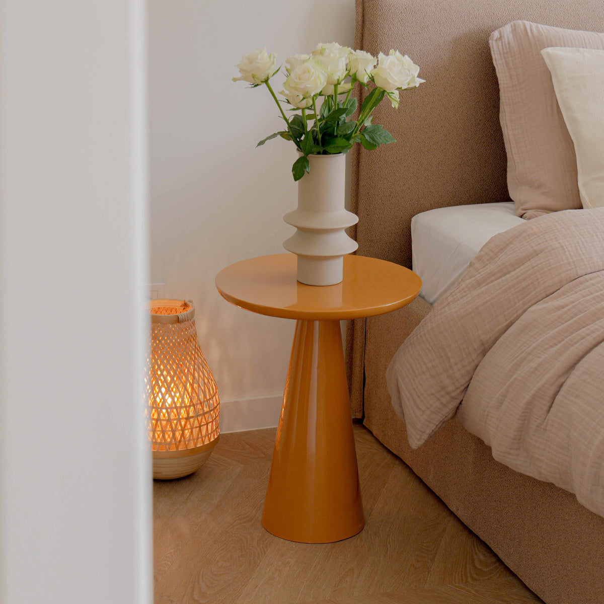 Table d'appoint Kick Lea - Marron