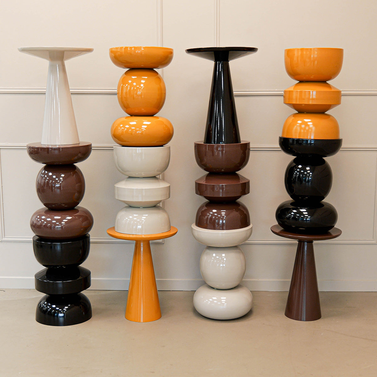 Kick bijzettafel Lea - Beige