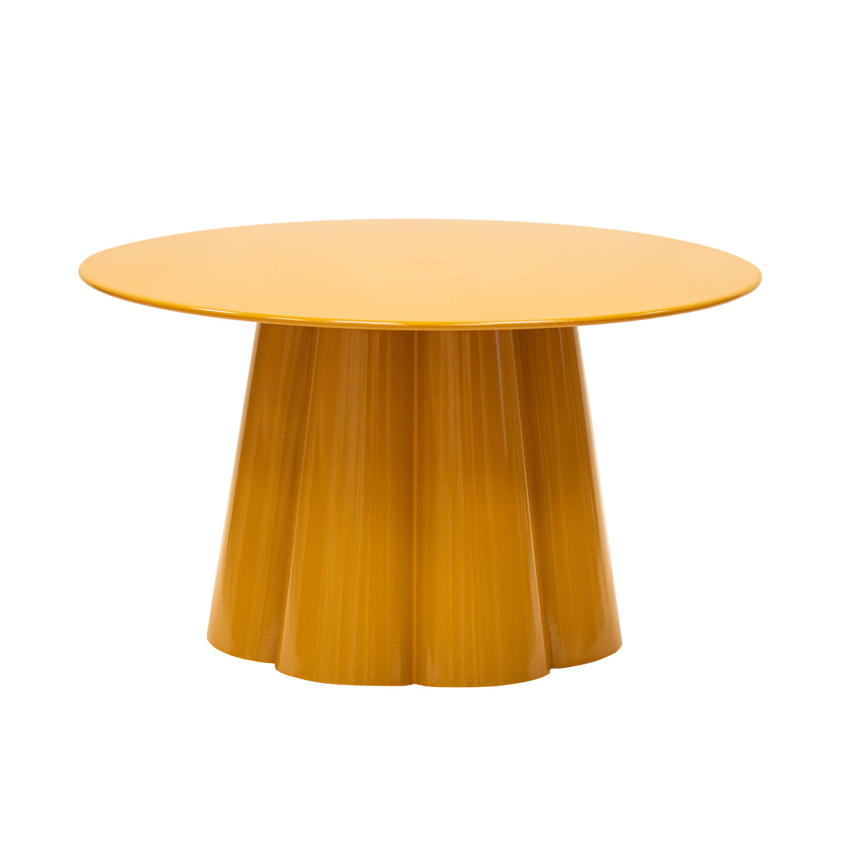 Kick bijzettafel Ida - L - Okergeel