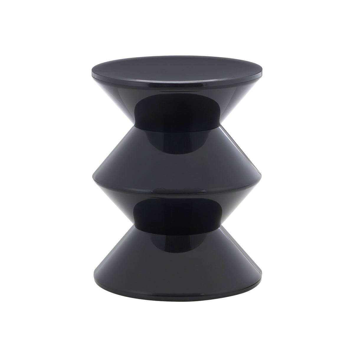 Kick bijzettafel Lotus - Zwart