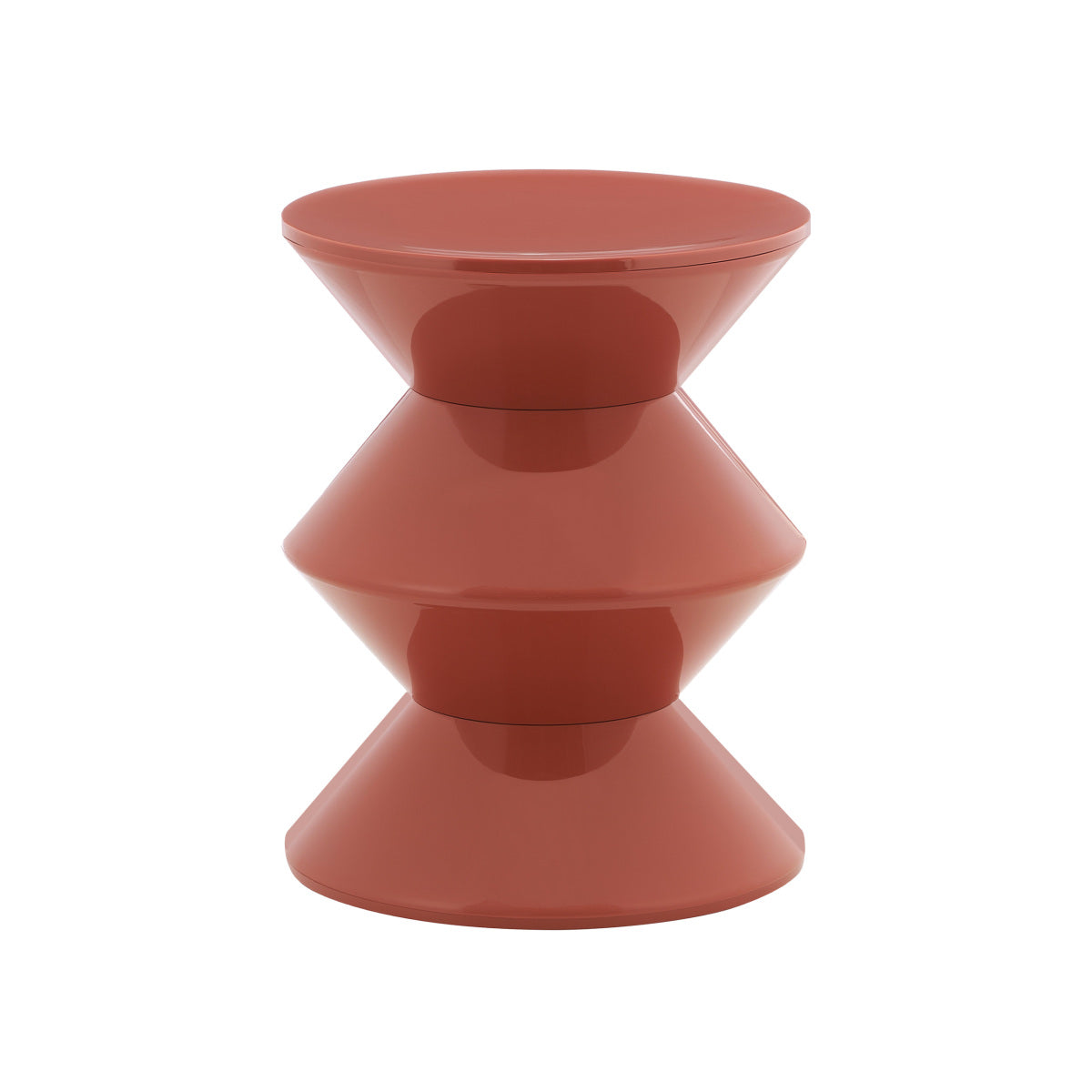 Table d'appoint Kick Lotus - Rouge