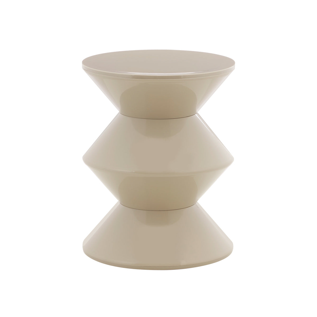 Table d'appoint Kick Lotus - Beige