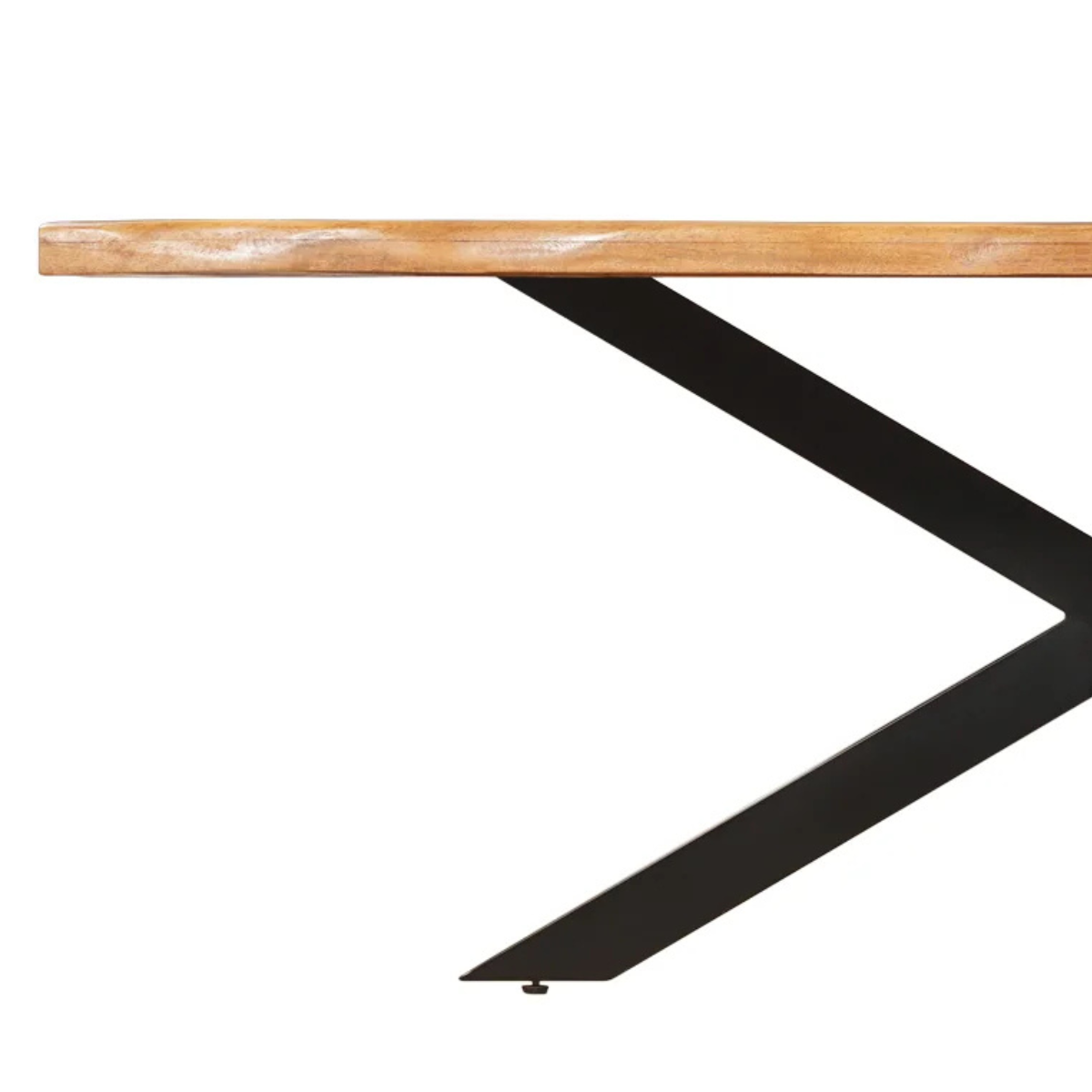 Eettafel Rechthoek Live Edge Mangohout Naturel