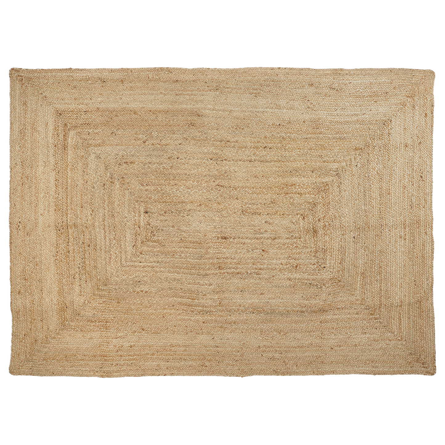 Rechthoek Jute Rug Naturel - 230 x 160 cm