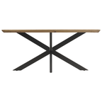 Esstisch dänisch oval Eiche Swiss Edge Natur