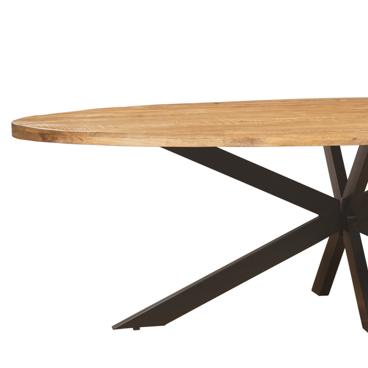 Eettafel Ovaal Milo Mangohout Naturel