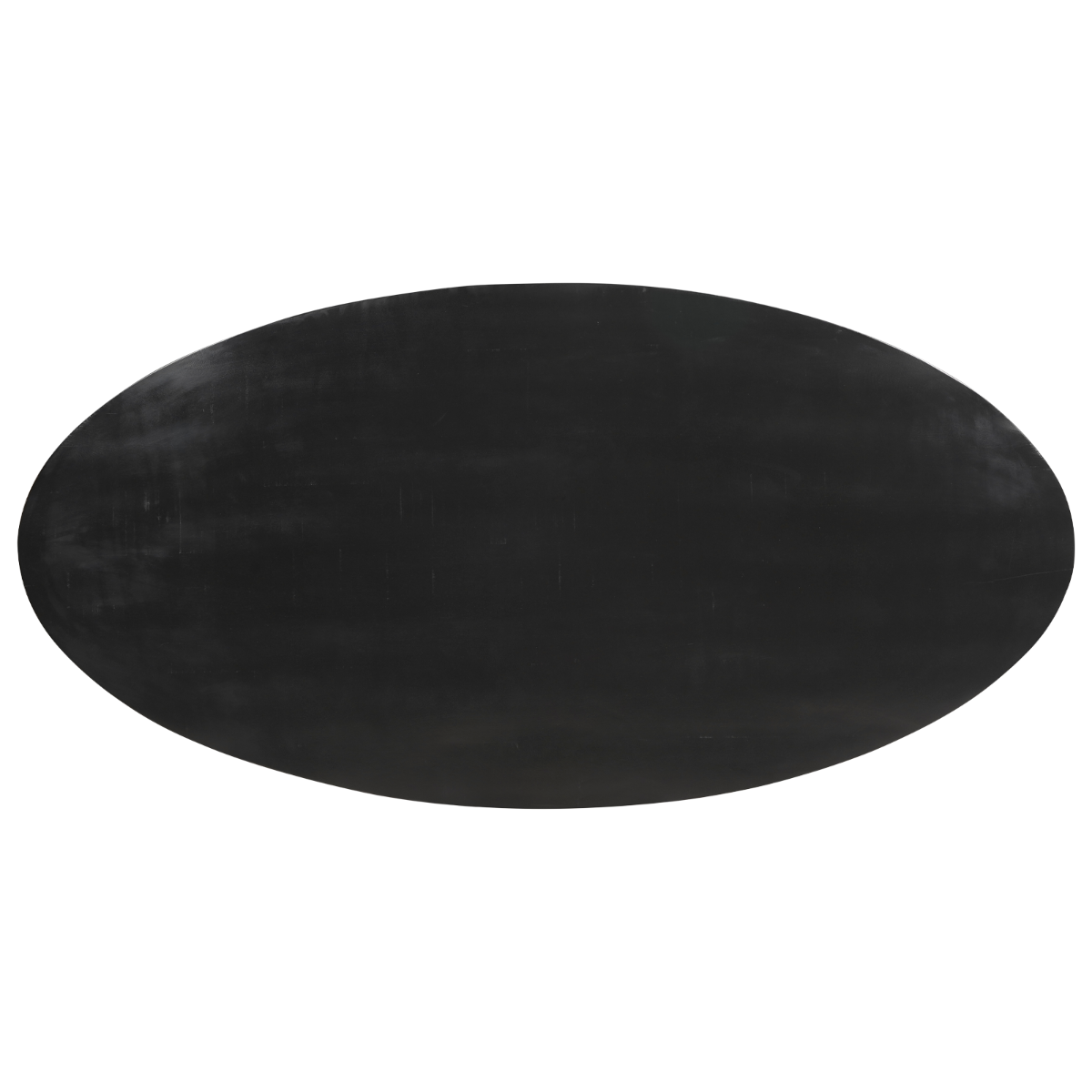 Esstisch oval Milo Mangoholz Schwarz