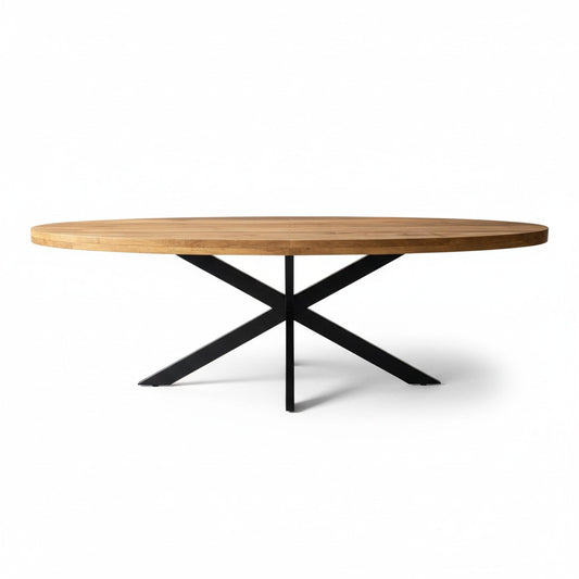 Eettafel Ovaal Milo Mangohout Naturel