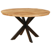 Eettafel Rond Swiss Edge Mangohout Naturel
