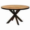 Eettafel Rond Edwin Mangohout Naturel BB