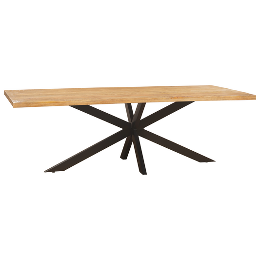 Eettafel Rechthoek Hugo Mangohout Naturel