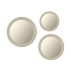 Miroir Dide | 40 cm | Sable