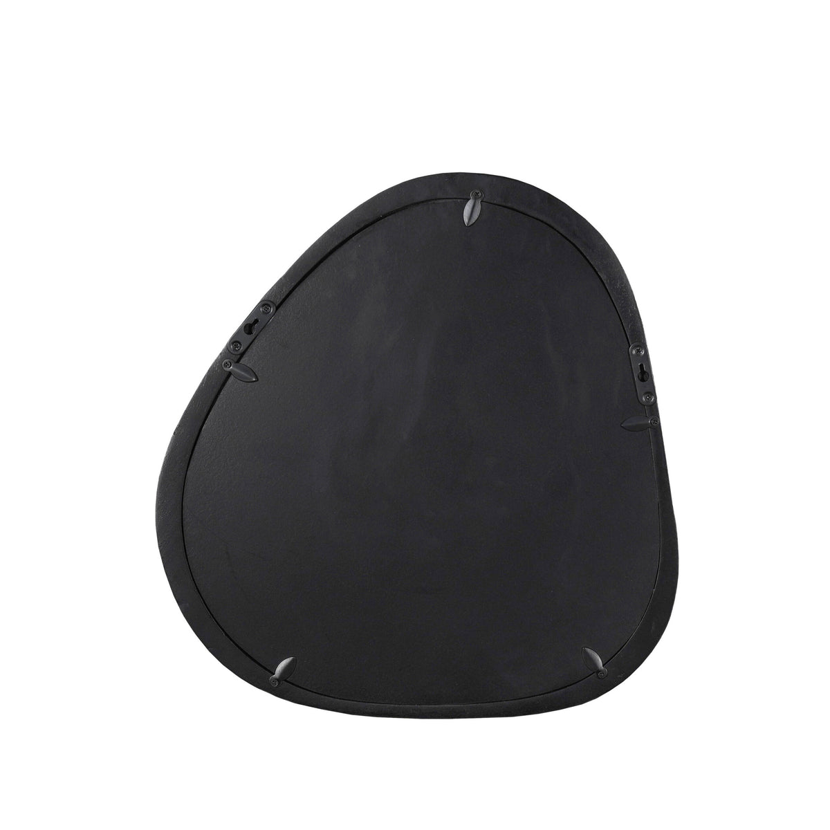 Organische spiegel Lou Zwart  Mangohout 55 cm