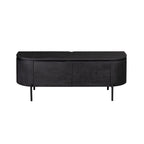 TV-Lowboard Excellent Schwarz | 120 cm